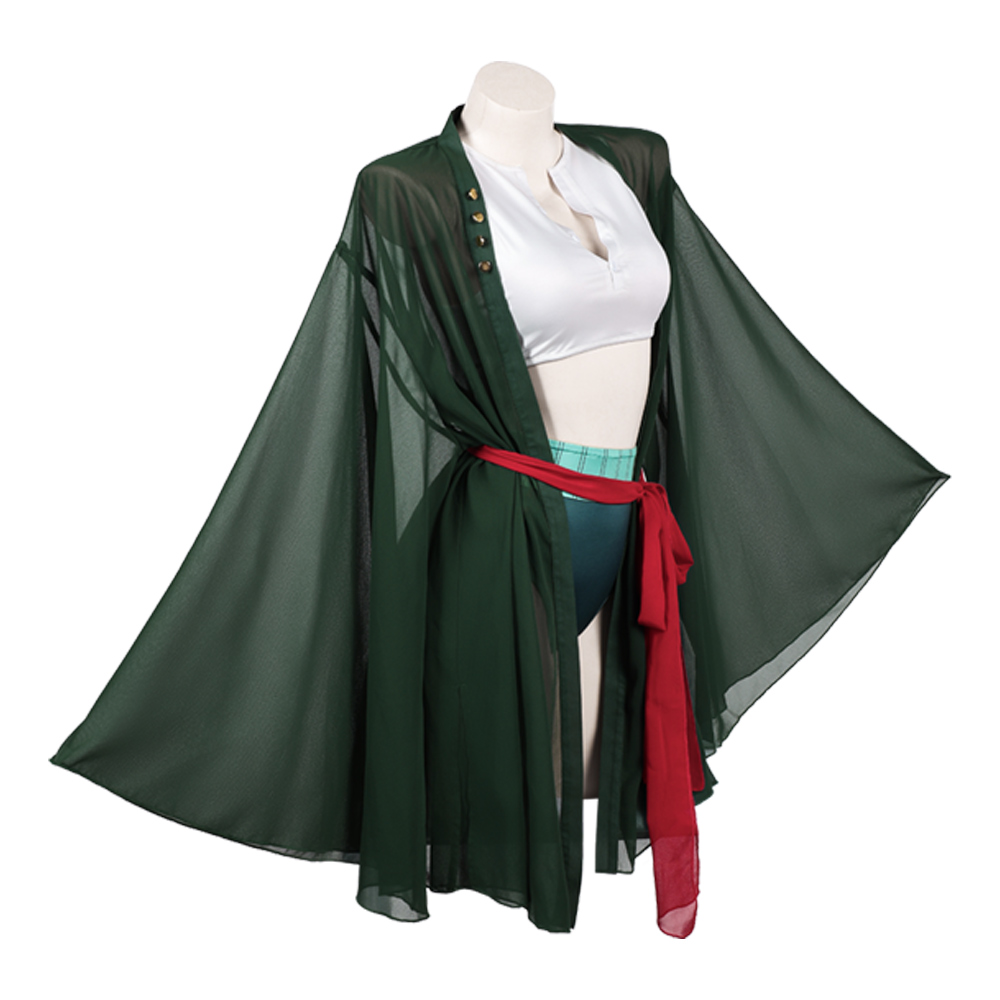 Anime Zoro Cosplay Female - Costume de Cosplay Roronoa Zoro pour