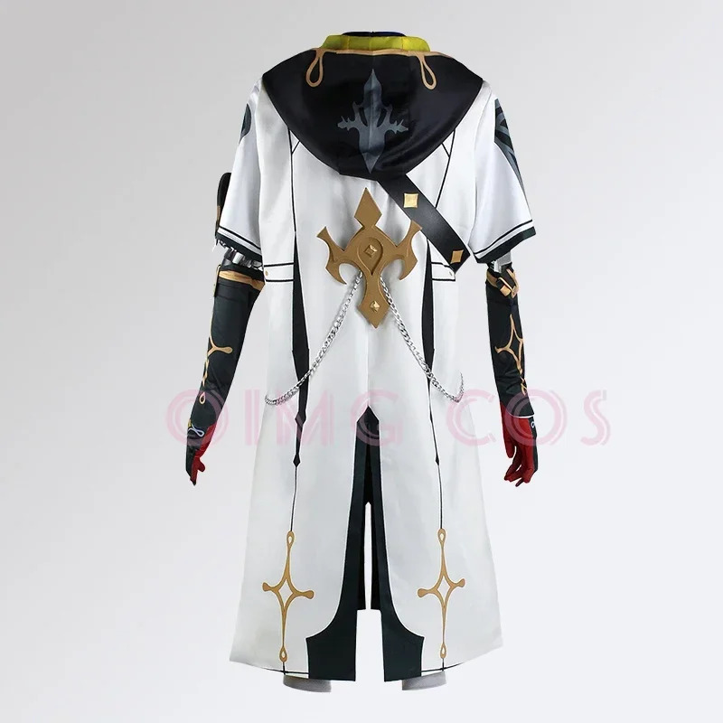 Anime Cosplay Albedo - CyGenshin Impact Albedo Cosplay Costume adulte