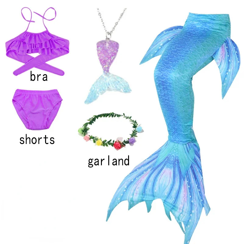 Anime Cosplay Little Girl - Queue de sirène pour enfants, Costume