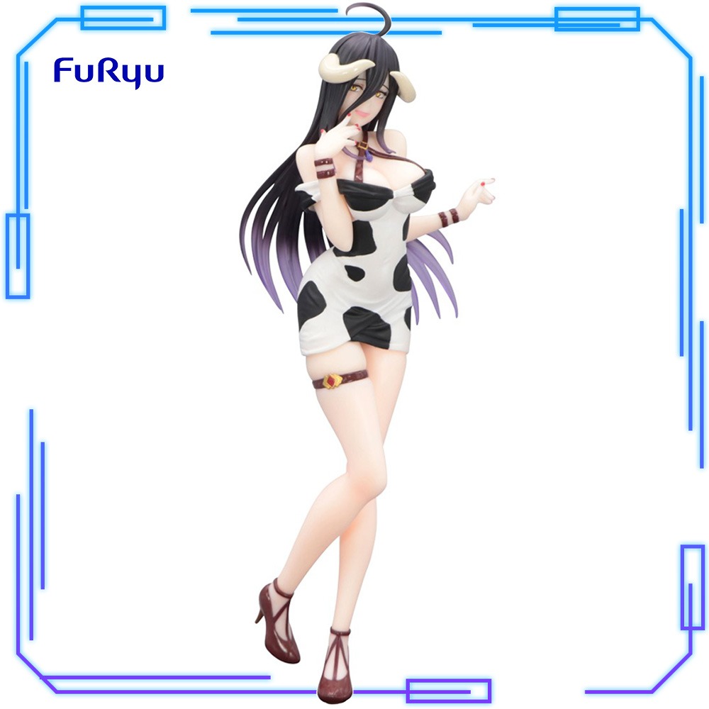 Anime Cosplay Albedo - En Stock FuRyu Original véritable Anime