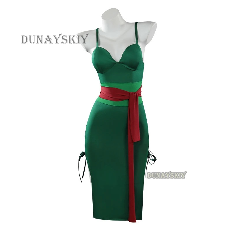 Anime Zoro Cosplay Female - Costume de Cosplay Anime Roronoa Zoro,