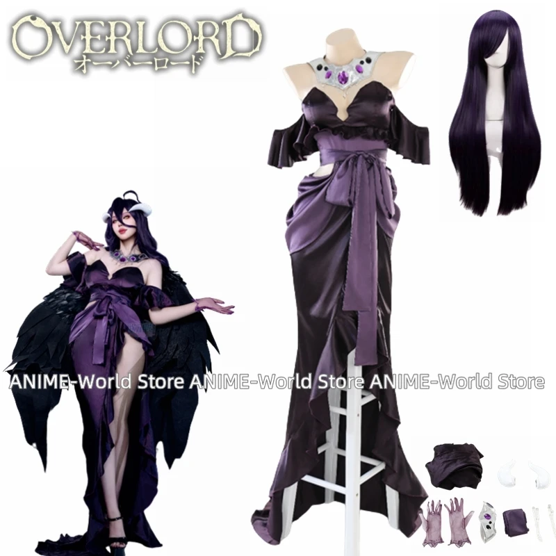 Anime Cosplay Albedo - Anime Overlord saison 4 Albedo Cosplay
