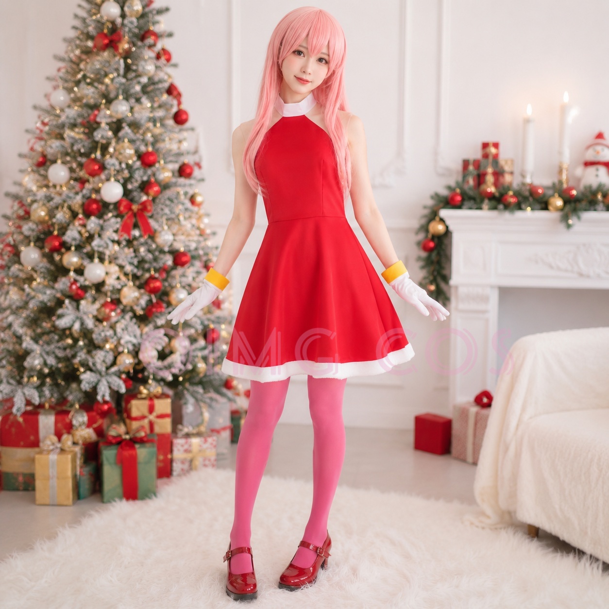 Anime Cosplay Girl Costume - Costume de cosplay Amy Rose pour