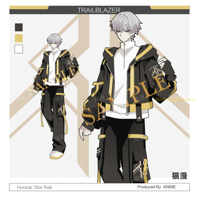 Anime Cosplay Swimsuit - Jeu Honkai: Star Rail Trailblazer série
