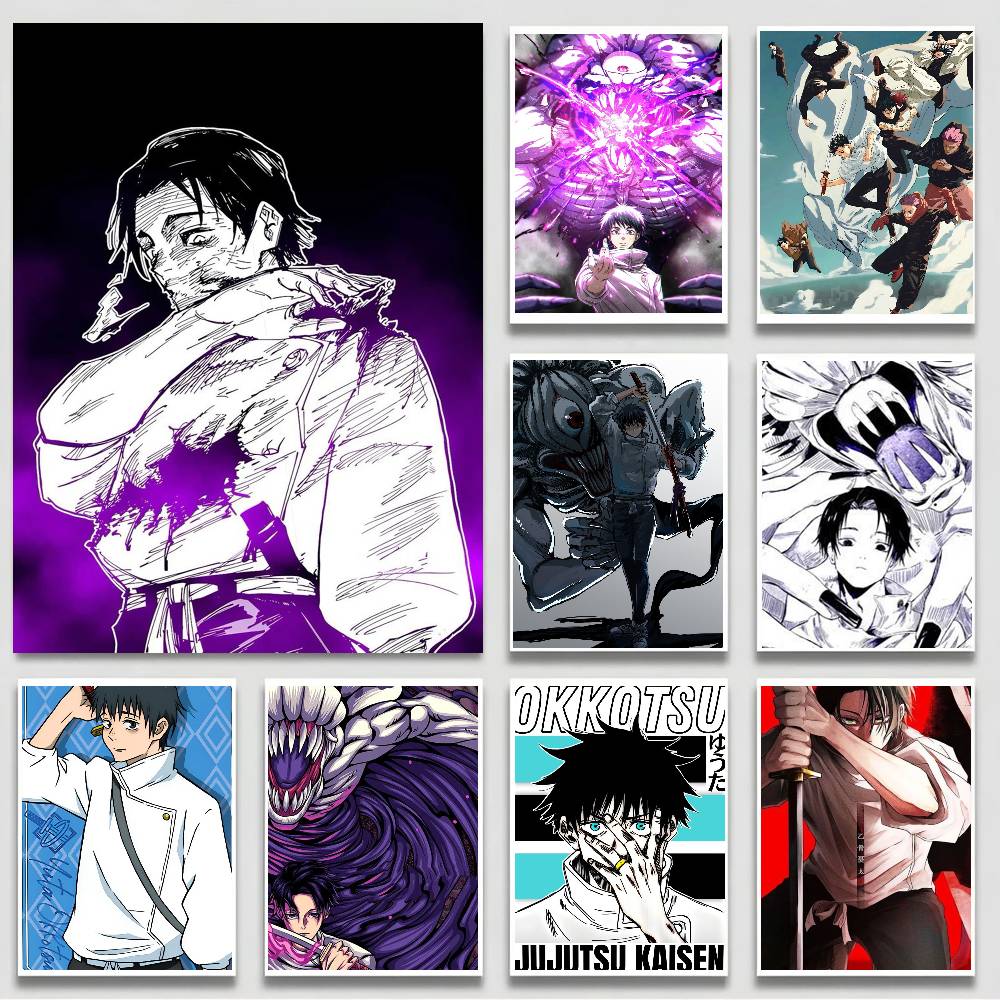 Black Clover Grimoire - Impression sur papier Jujutsu Kaisen Okkotsu