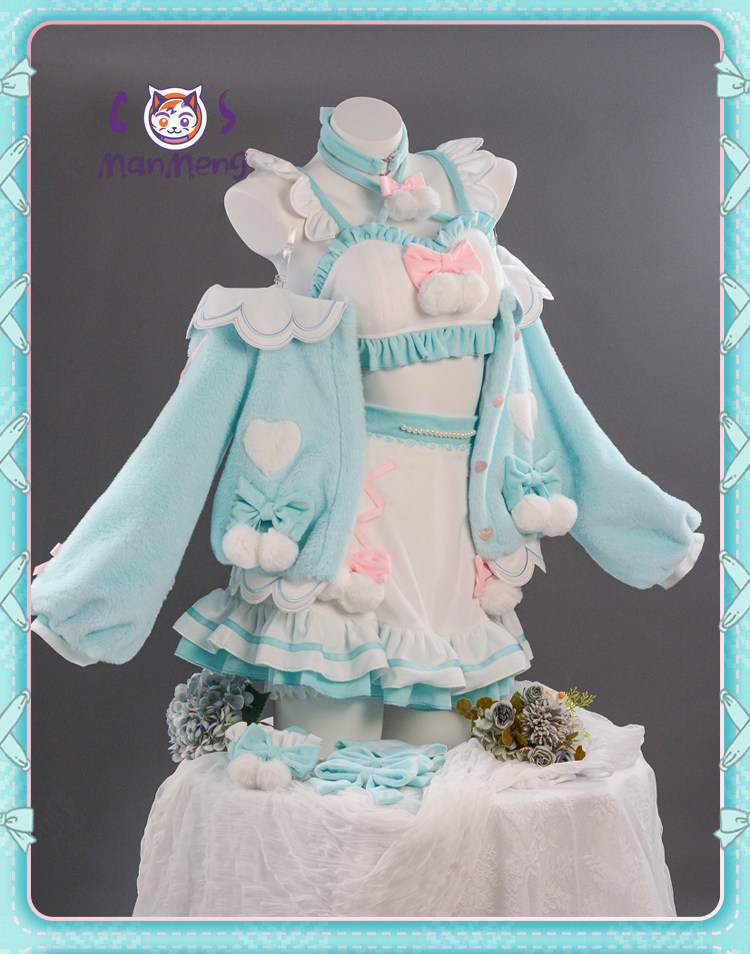 Anime Cosplay Miku - Costume de cosplay Miku pour femme,