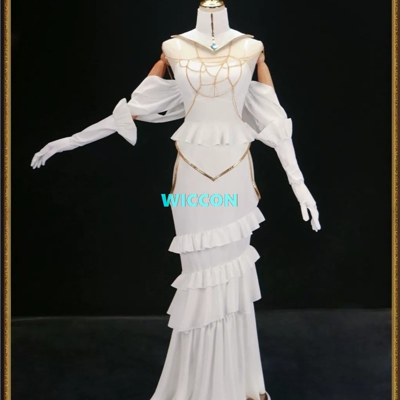 Anime Cosplay Albedo - EN STOCK Perruque de costume Albedo
