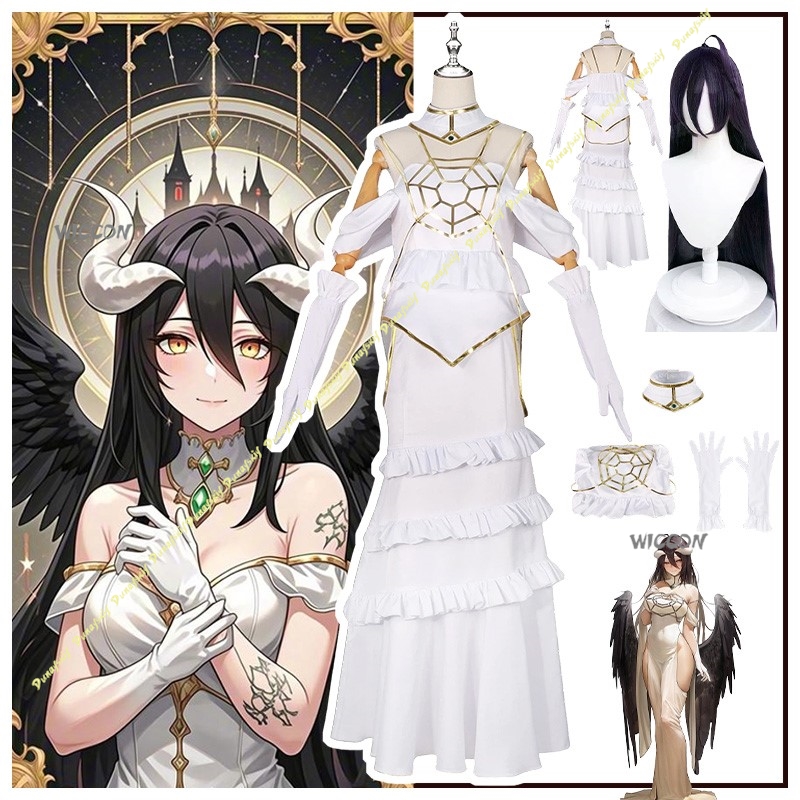 Anime Cosplay Albedo - Costumes de Cosplay Anime sur albedo