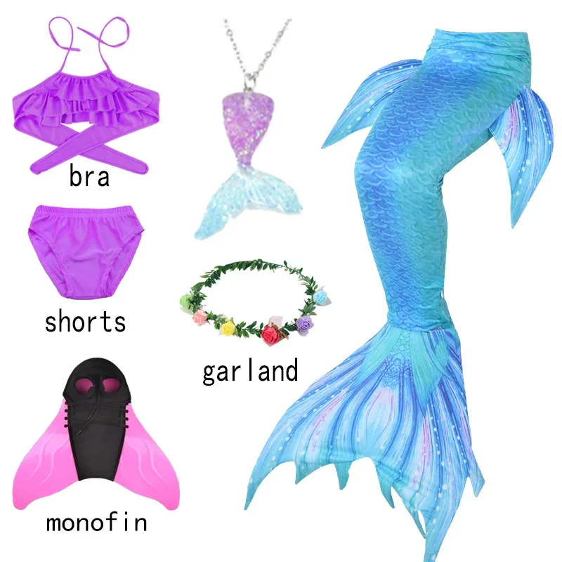 Queue de sirène pour enfants,  - Anime Cosplay Little Girl avis et prix
