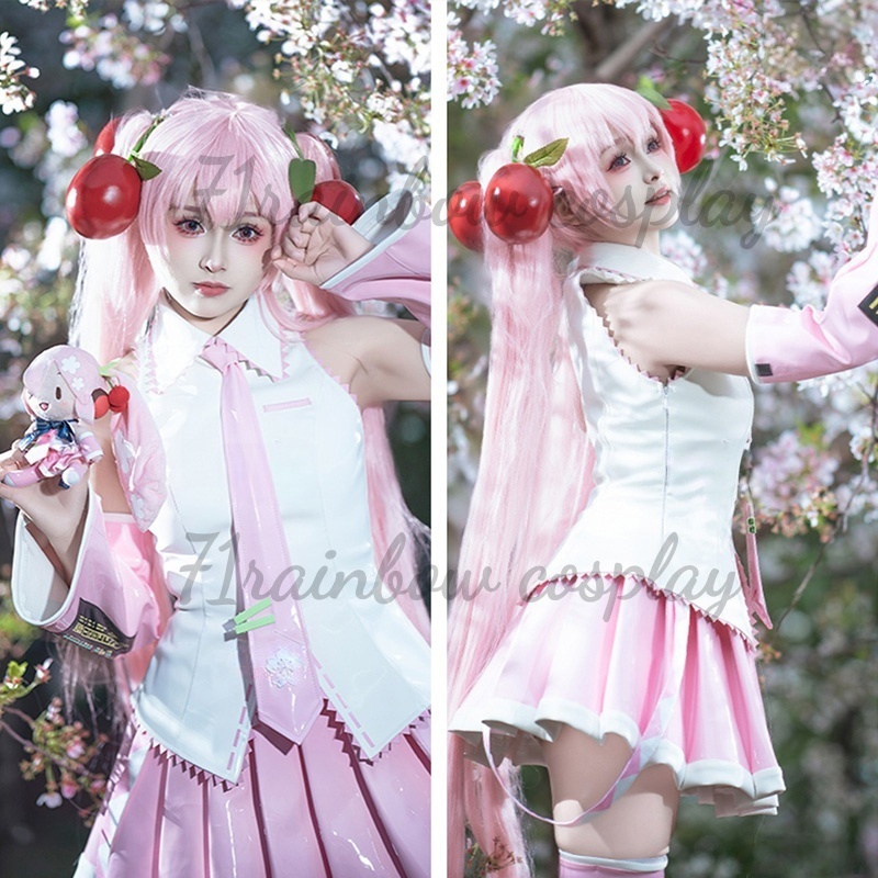 Costumes de Cosplay Sakura Mik - Anime Cosplay Miku avis et prix