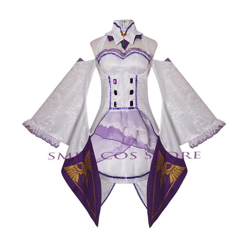 Costume de cosplay Emilia Anim - Anime Cosplay Dress For Women avis et prix