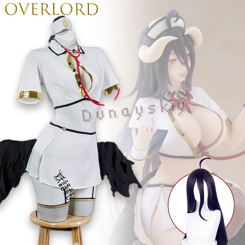 OVERLORD Albedo – Costume de C - Anime Cosplay Albedo avis et prix