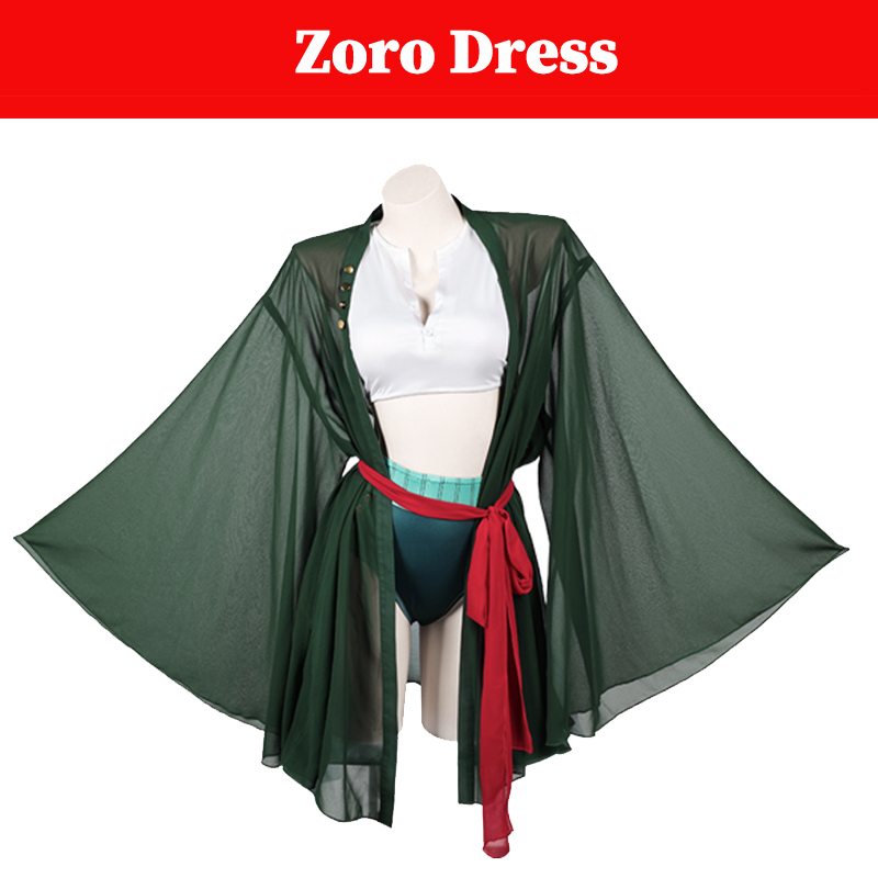 Costume de cosplay Roronoa Zor - Anime Zoro Cosplay Female avis et prix