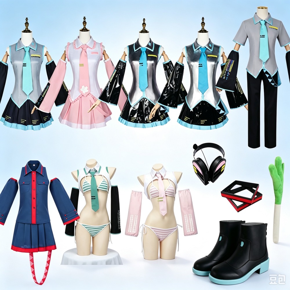 Costume de cosplay complet de  - Anime Cosplay Miku avis et prix