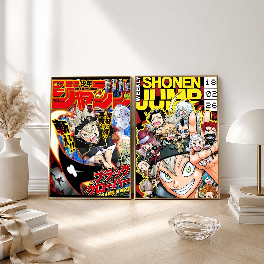 Affiche autocollante en papier - Black Clover Grimoire avis et prix