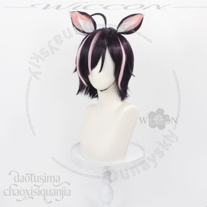 Perruque synthétique courte no - Cosplay Anime Pink Hair avis et prix