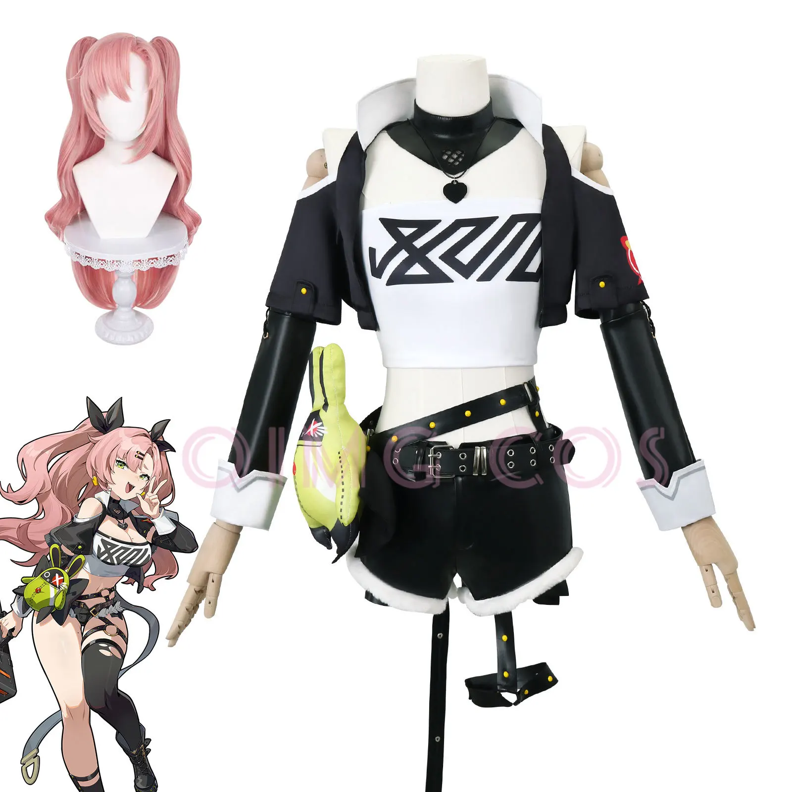 Costume de cosplay Nicole Dema - Anime Cosplay Girl Costume avis et prix