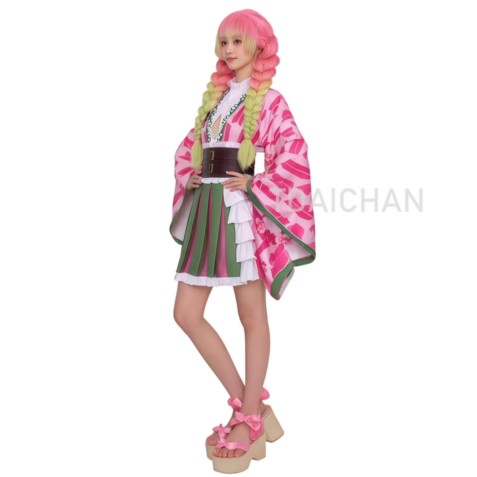 Perruque de cosplay Anime Kanr - Cosplay Anime Pink Hair avis et prix