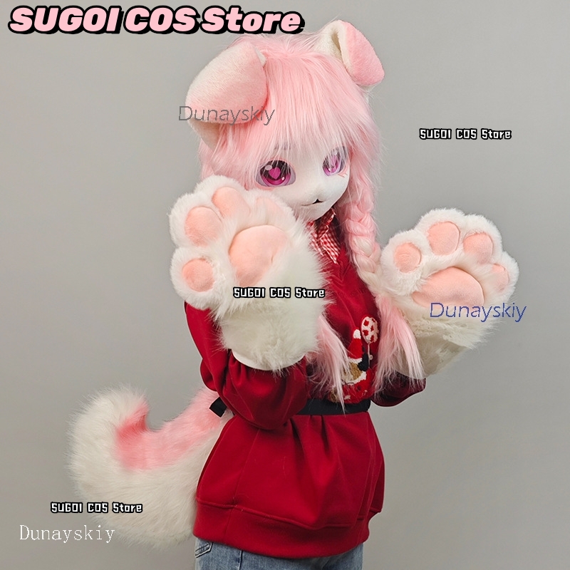 aBcSCS*Fursuit Head Kigurumi C - Anime Cosplay Cat avis et prix