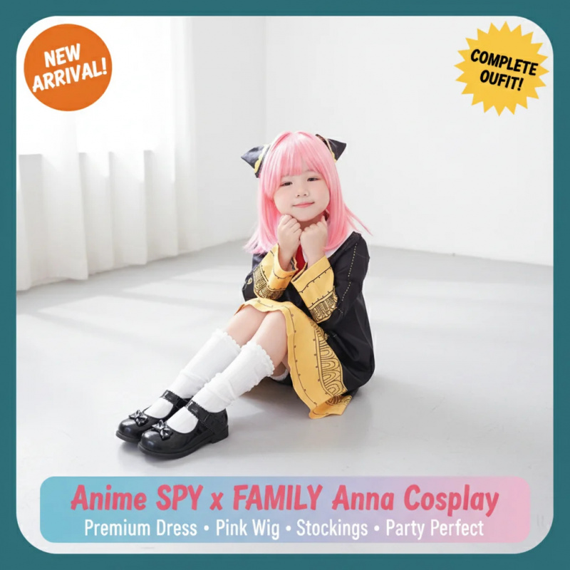 ▶ ❤ Costume de cosplay Anya Fo - Spy Family Outfit avis et prix