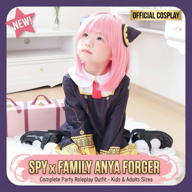 ▶ ❤ Costume de cosplay Anya Fo - Spy Family Outfit avis et prix