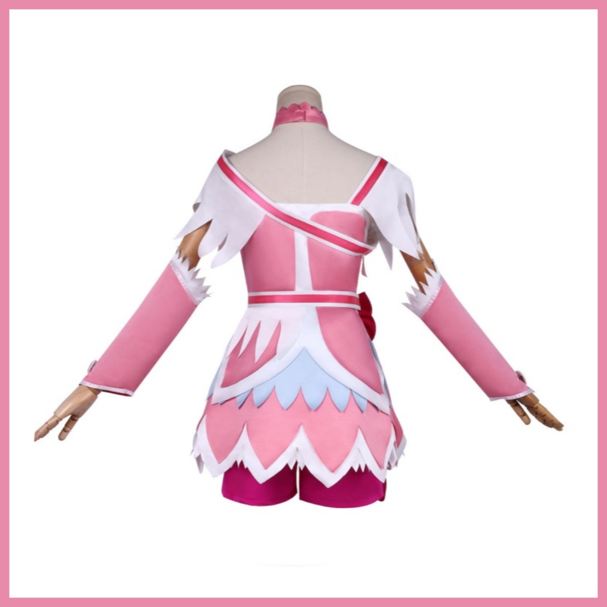 Anime Doki Doki! Costume de co - Cosplay Anime Pink Hair avis et prix