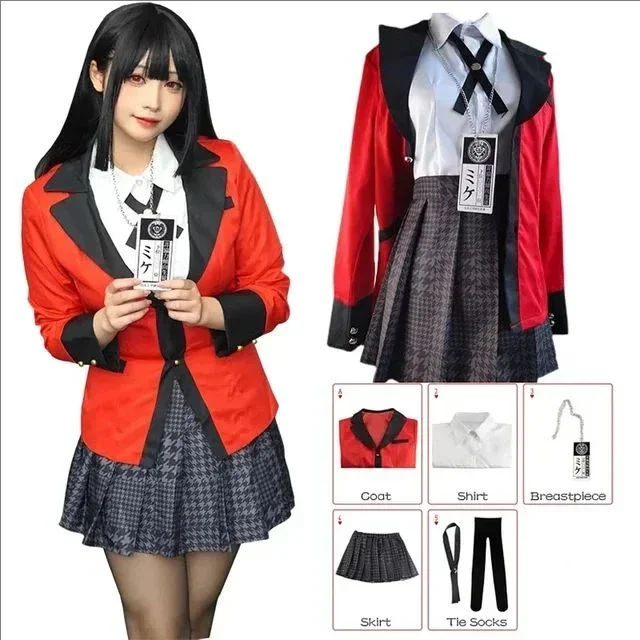 Costume de cosplay Anime Kakeg - Anime Cosplay Yumeko avis et prix