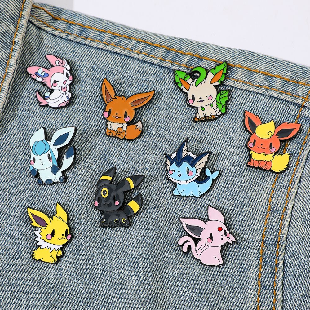 Broches en émail Pokémon Eevee - Anime Cosplay Pokemon avis et prix