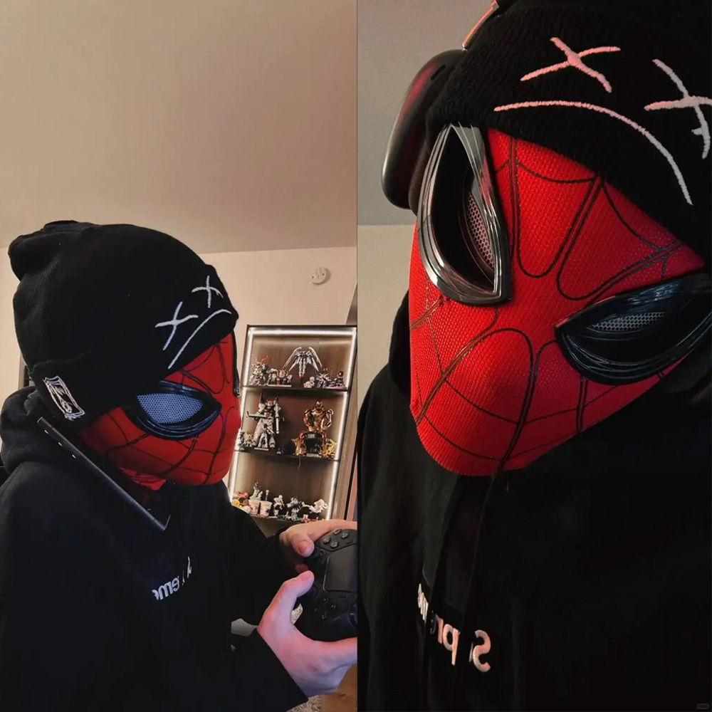 2 pièces : Masque de super-hér - Anime Cosplay Website avis et prix