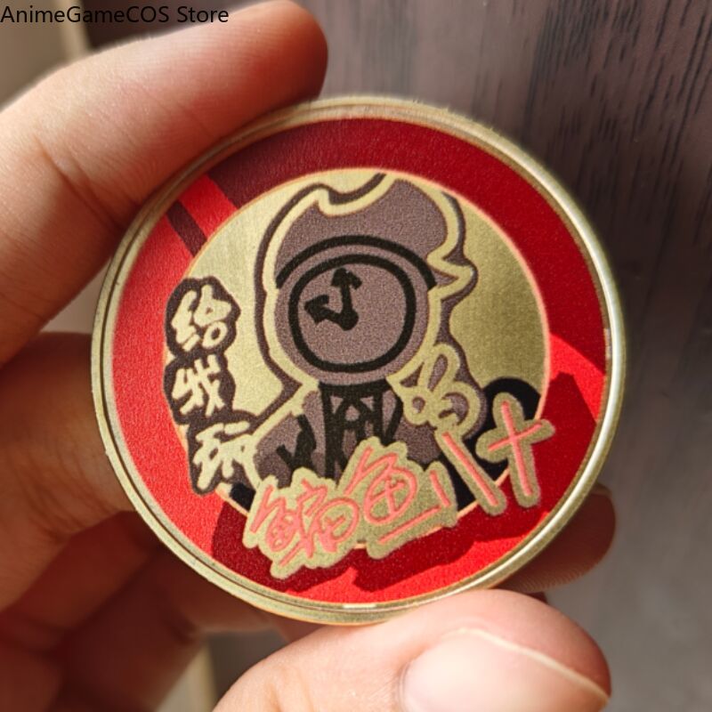 Pièce commémorative en métal d - Anime Cosplay Face avis et prix