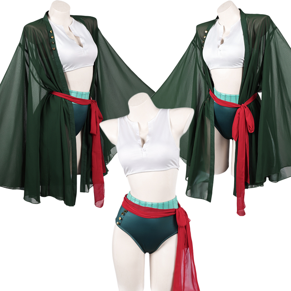 Kimono vert foncé pour femmes, - Anime Zoro Cosplay Female avis et prix